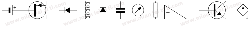 Bk Electronic字体转换